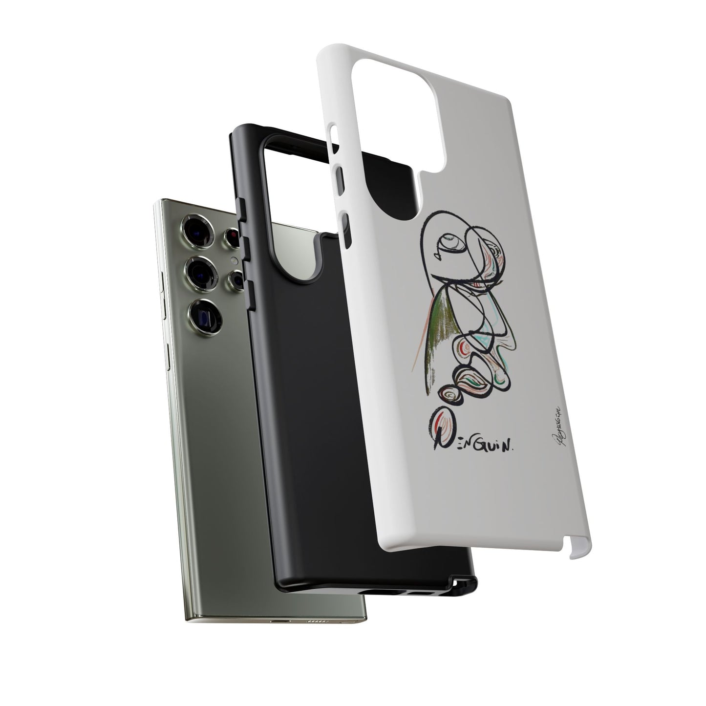 Mr. Penguin Phone Case