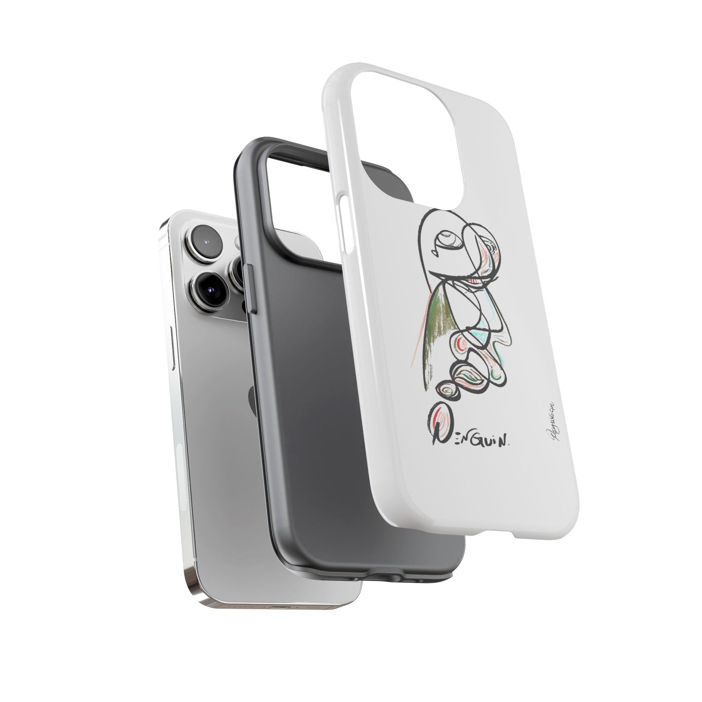 Mr. Penguin Phone Case