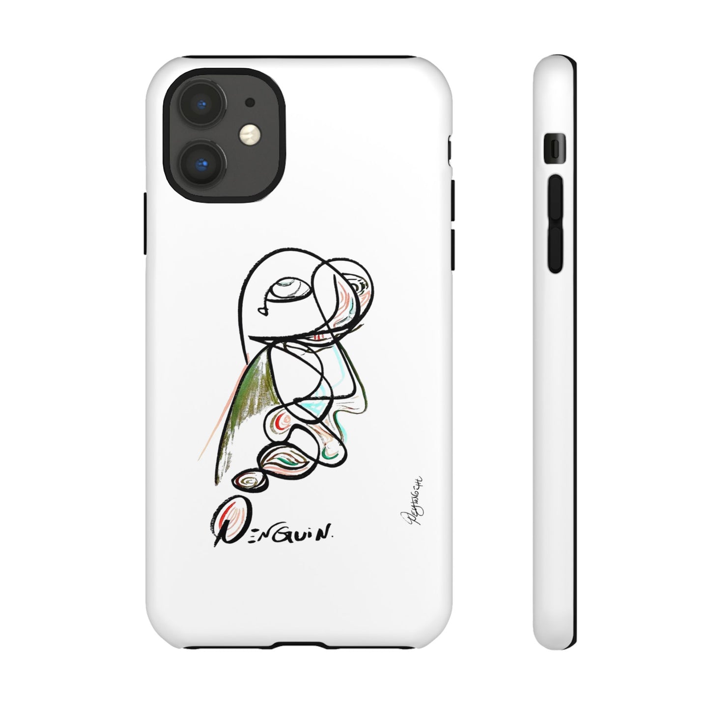 Mr. Penguin Phone Case