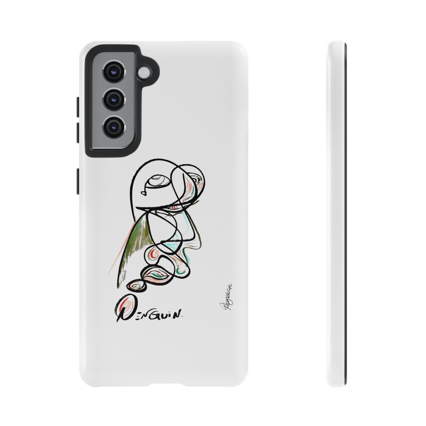 Mr. Penguin Phone Case