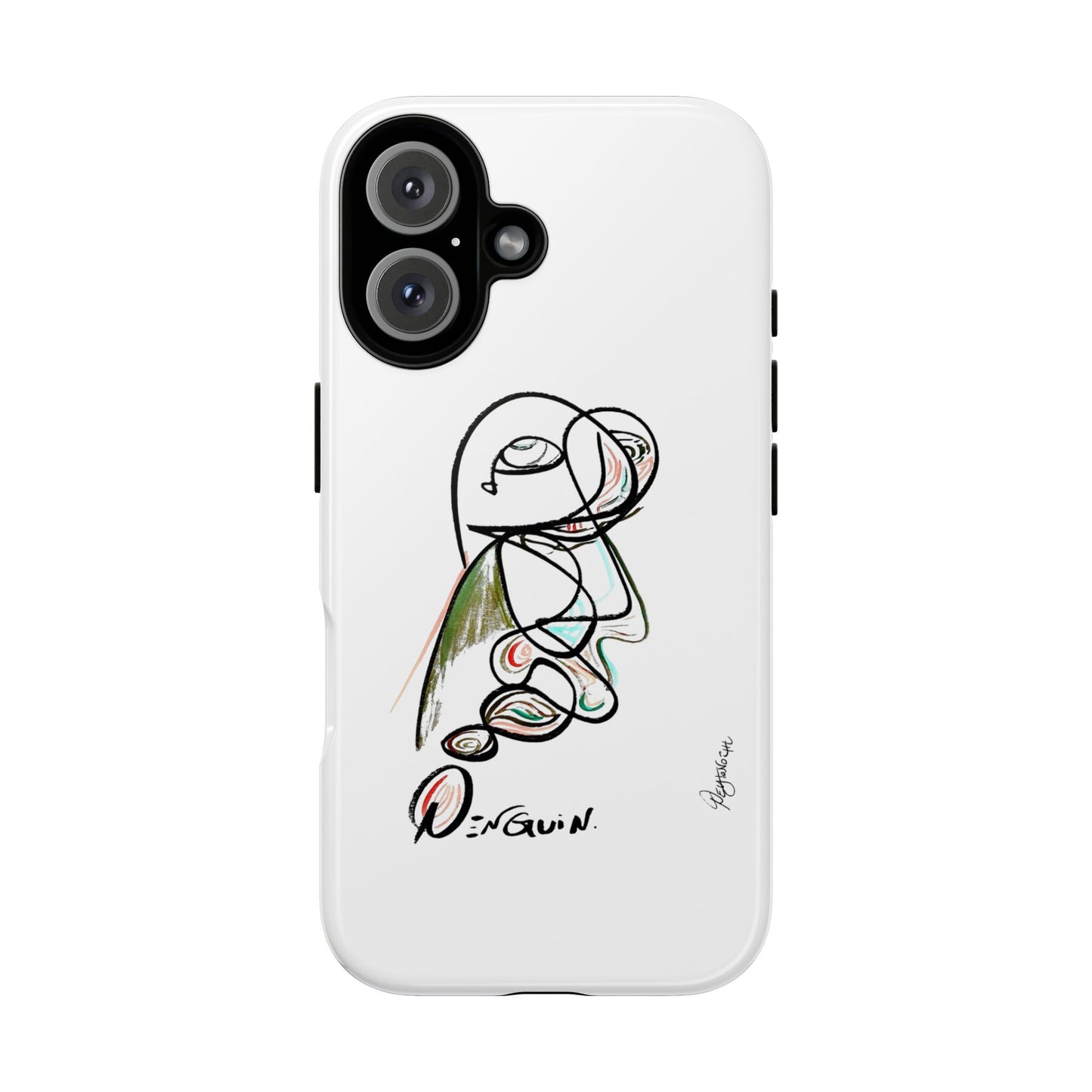 Mr. Penguin Phone Case