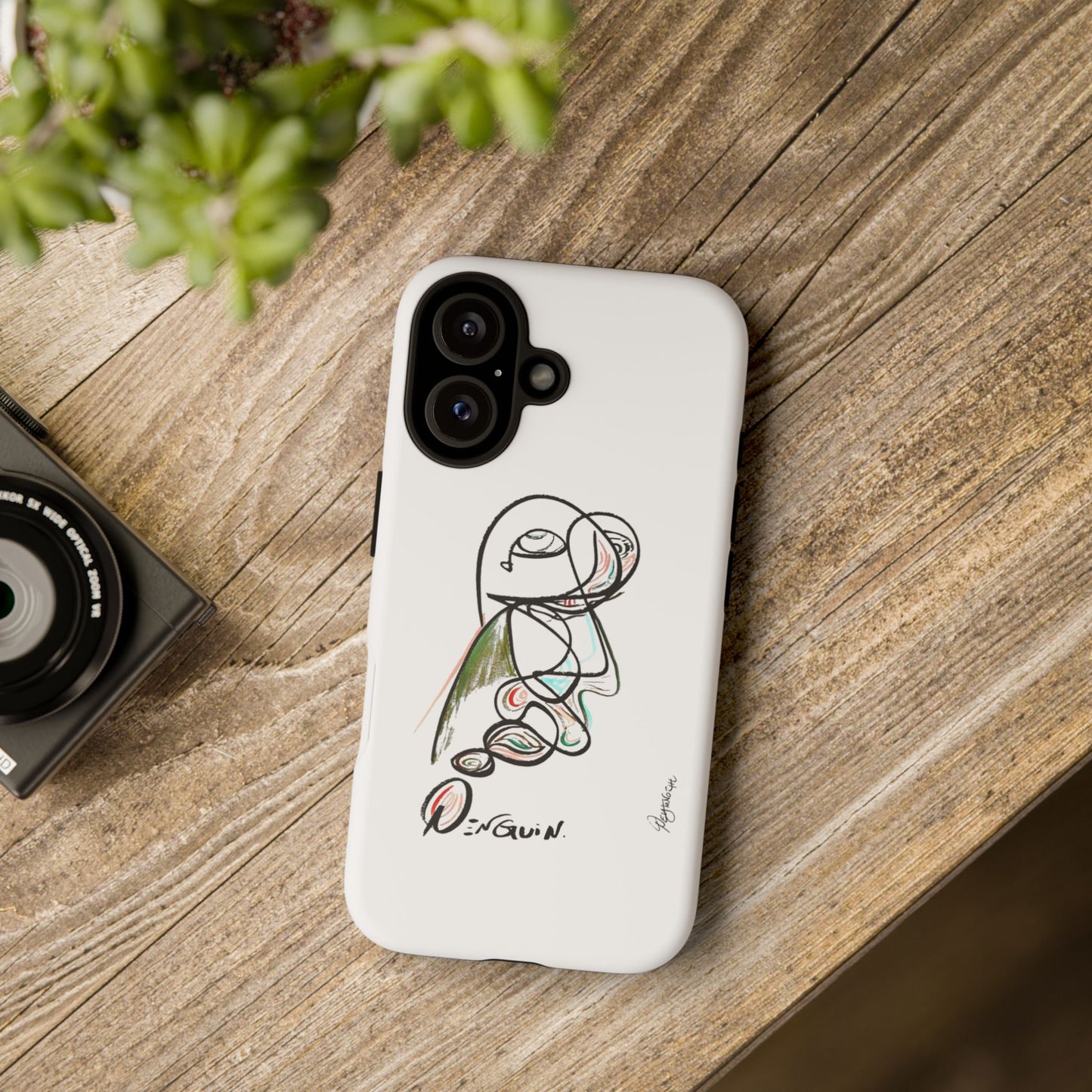 Mr. Penguin Phone Case