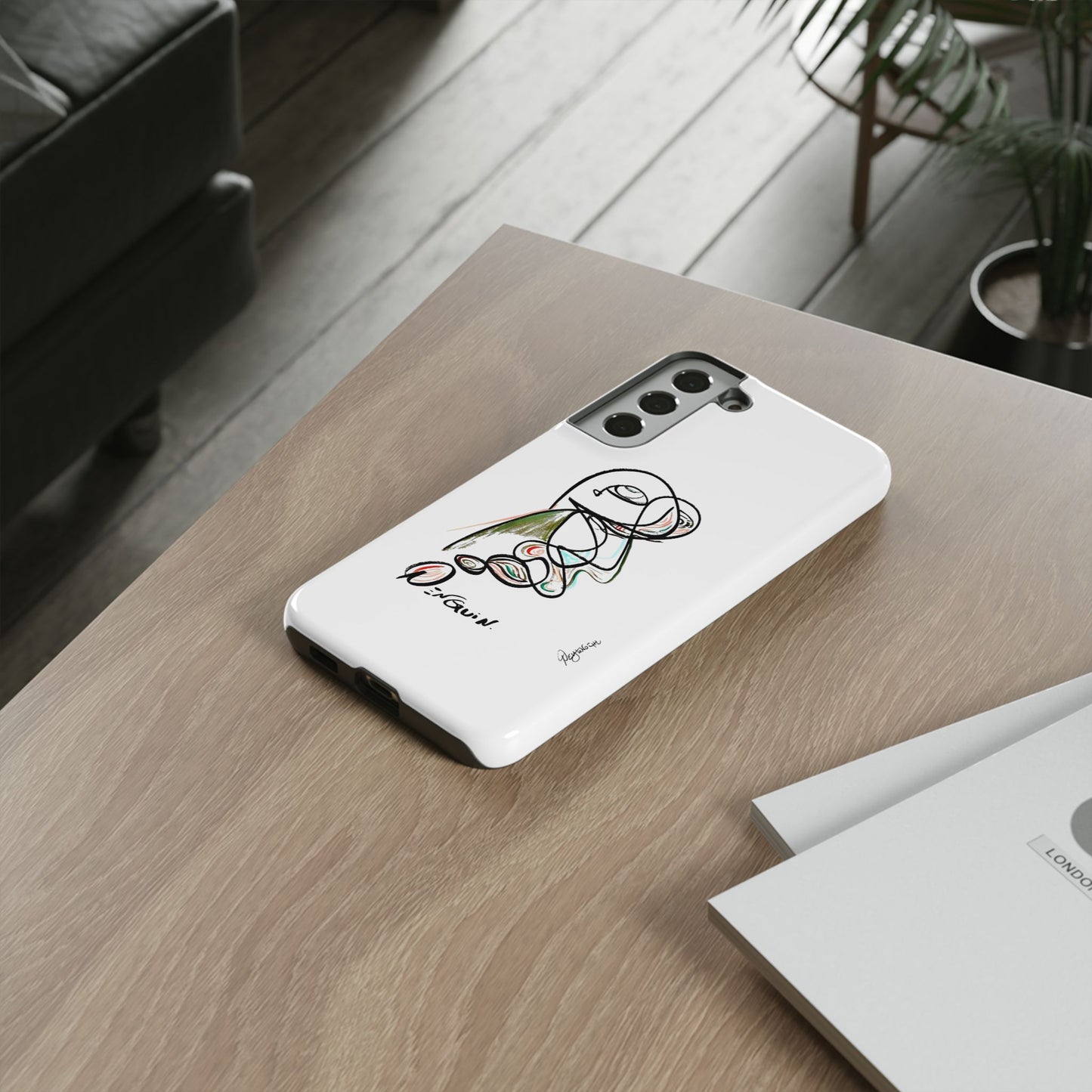 Mr. Penguin Phone Case