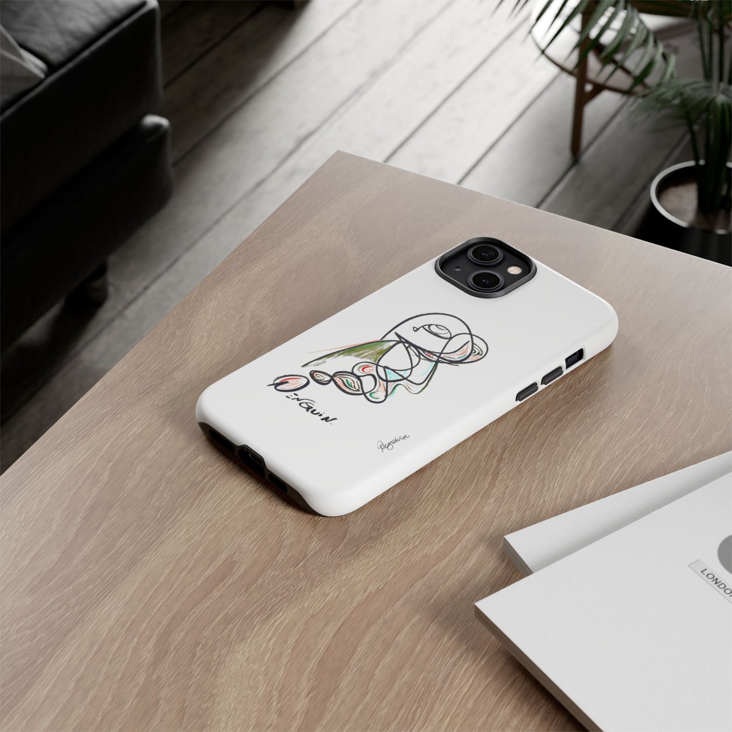 Mr. Penguin Phone Case