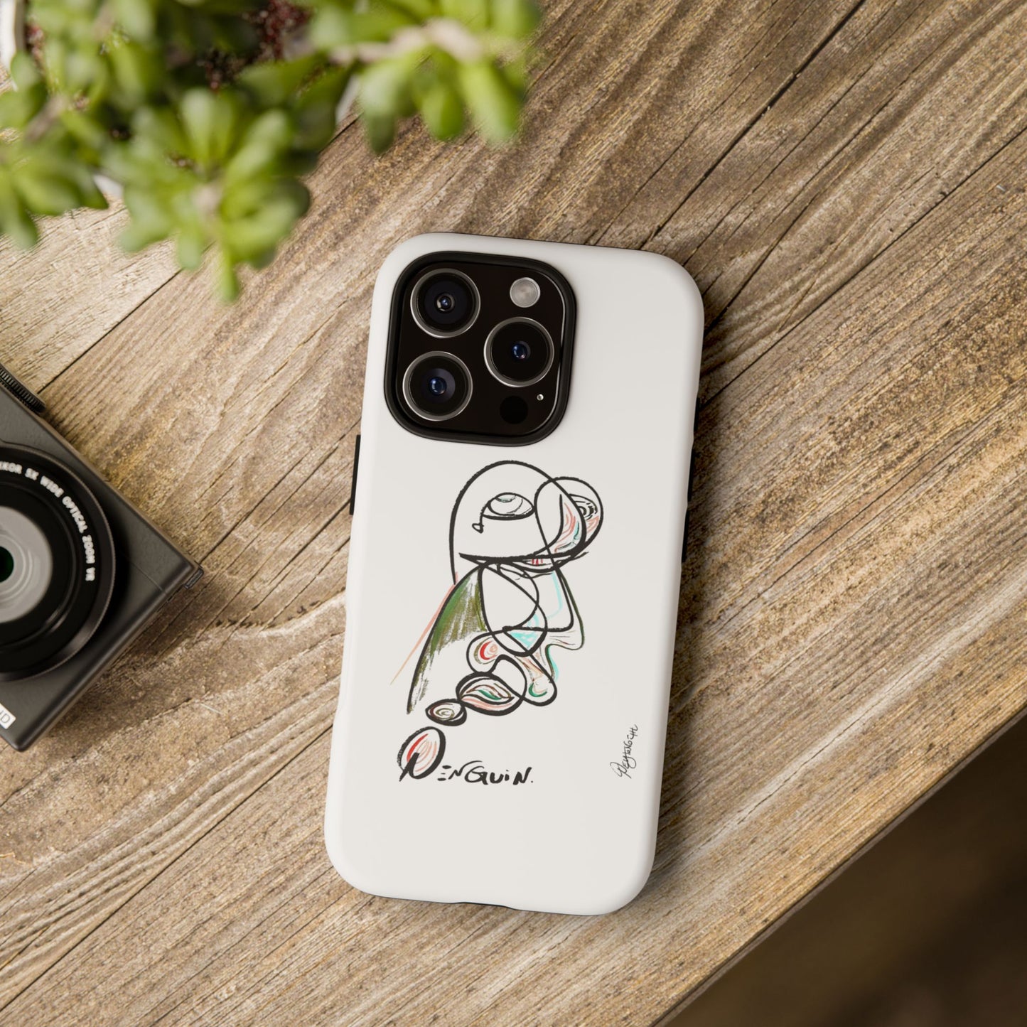 Mr. Penguin Phone Case