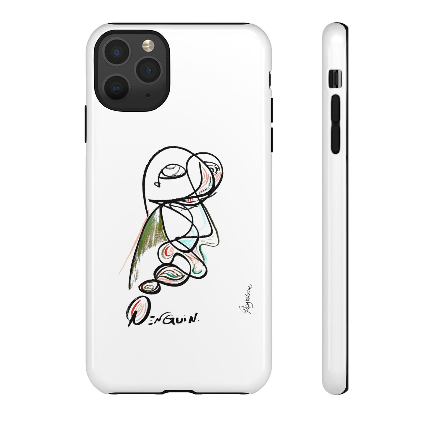 Mr. Penguin Phone Case