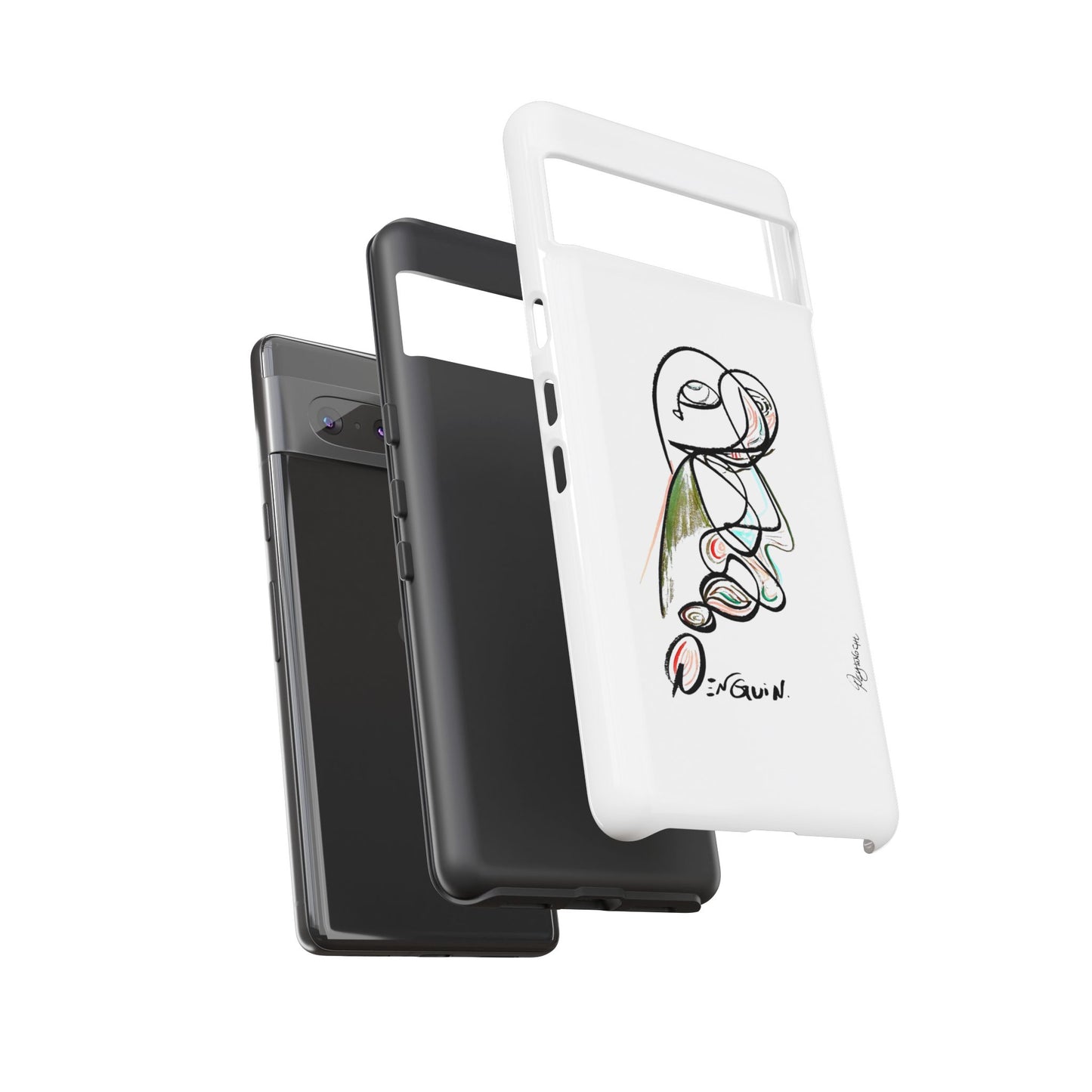 Mr. Penguin Phone Case