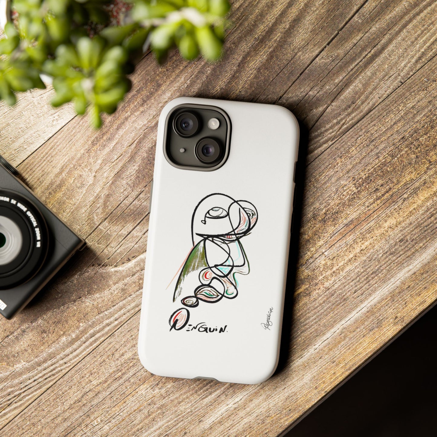 Mr. Penguin Phone Case