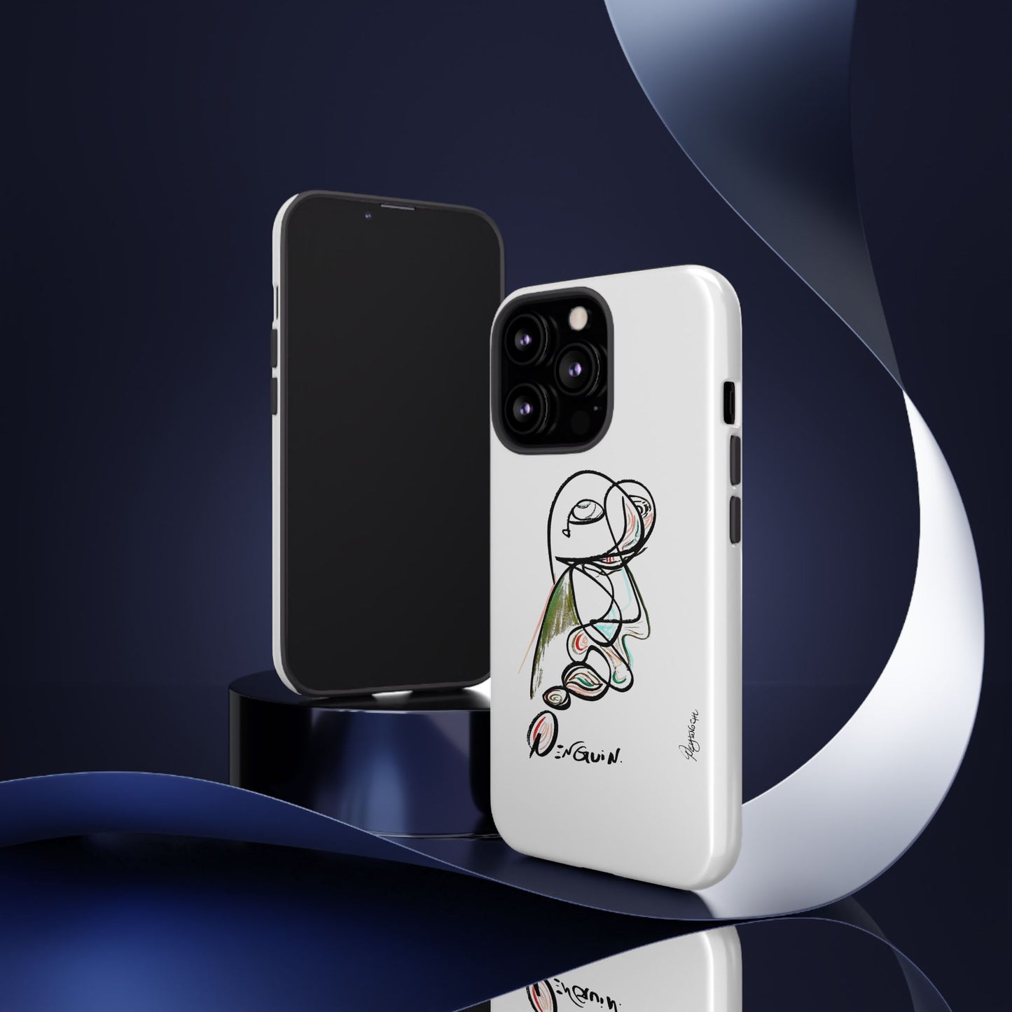 Mr. Penguin Phone Case