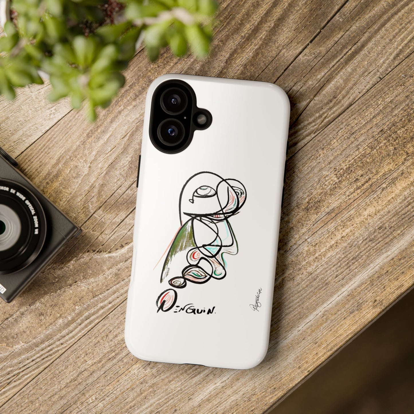 Mr. Penguin Phone Case