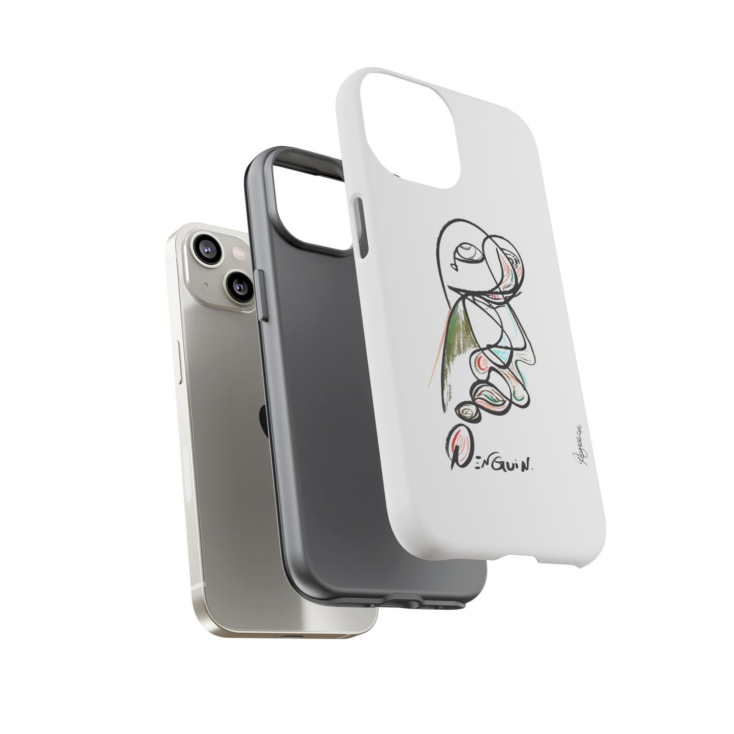 Mr. Penguin Phone Case
