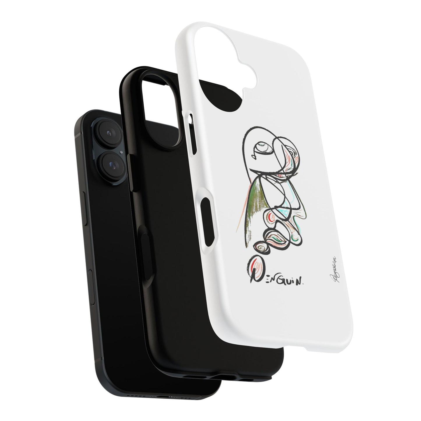 Mr. Penguin Phone Case