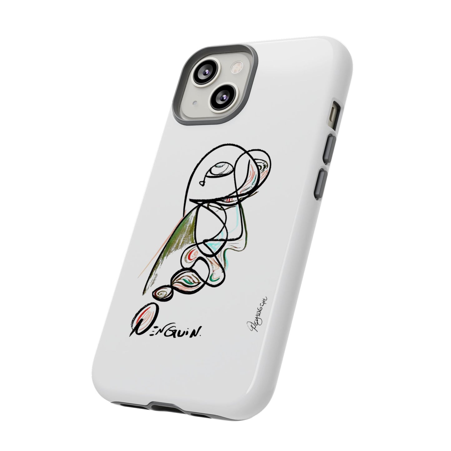 Mr. Penguin Phone Case