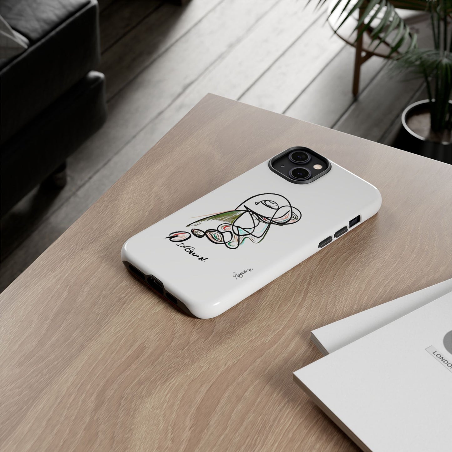 Mr. Penguin Phone Case