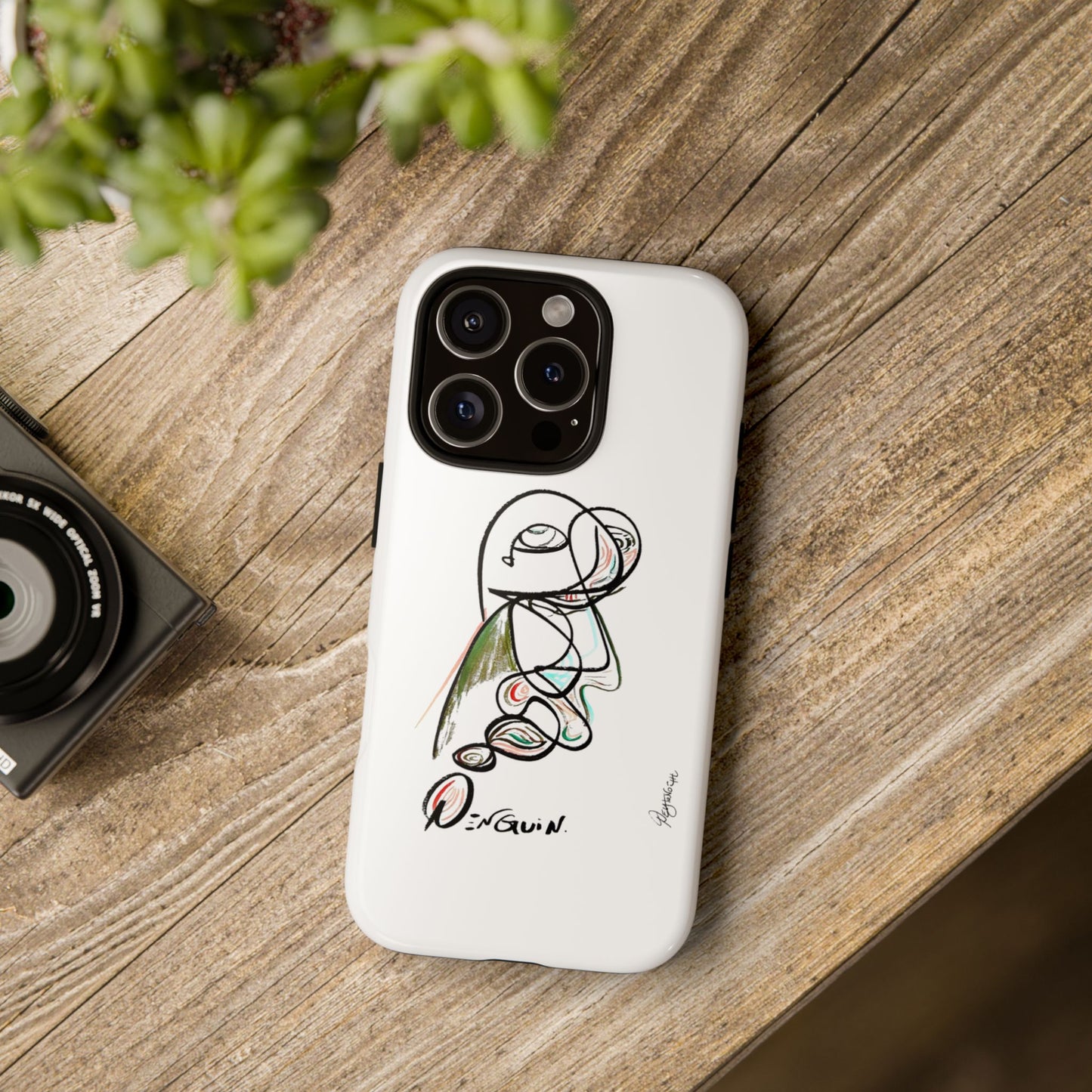 Mr. Penguin Phone Case