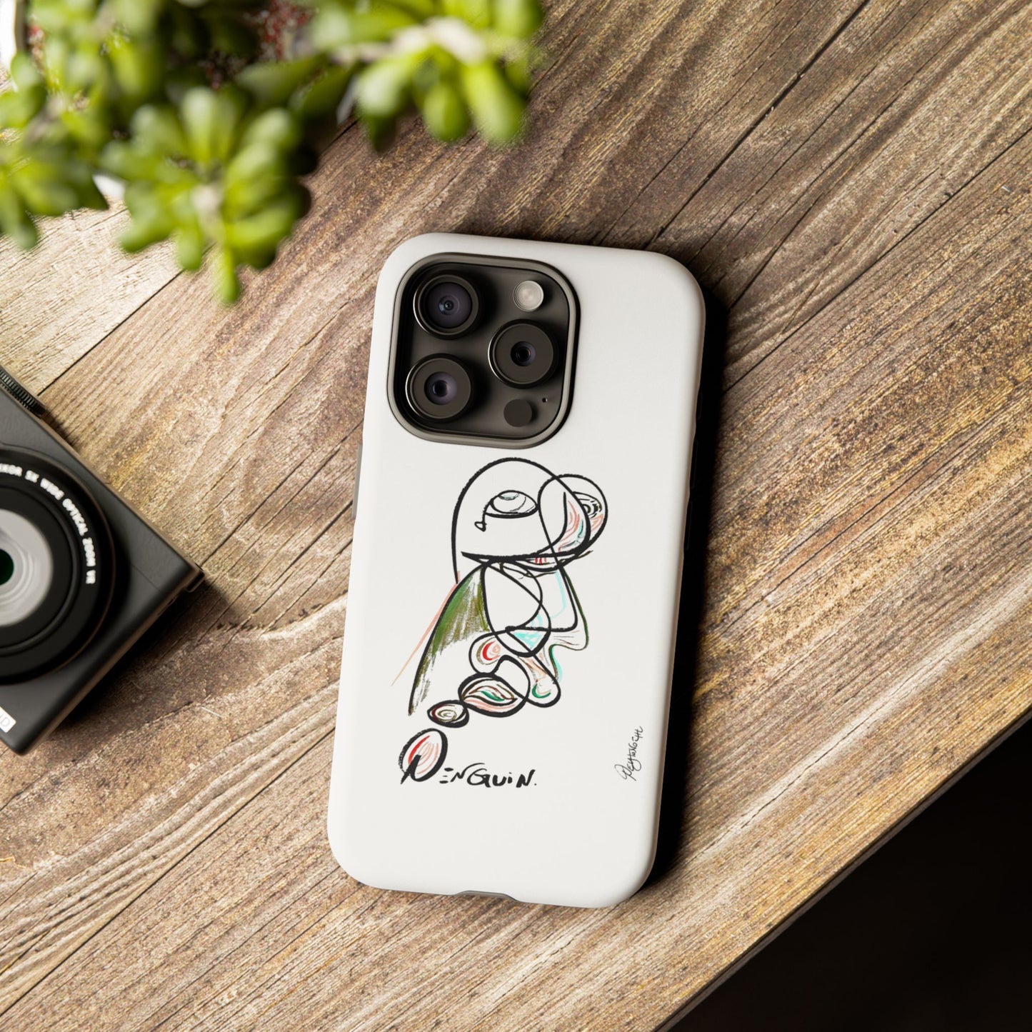 Mr. Penguin Phone Case