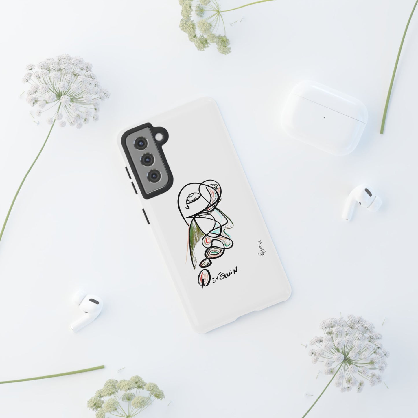 Mr. Penguin Phone Case