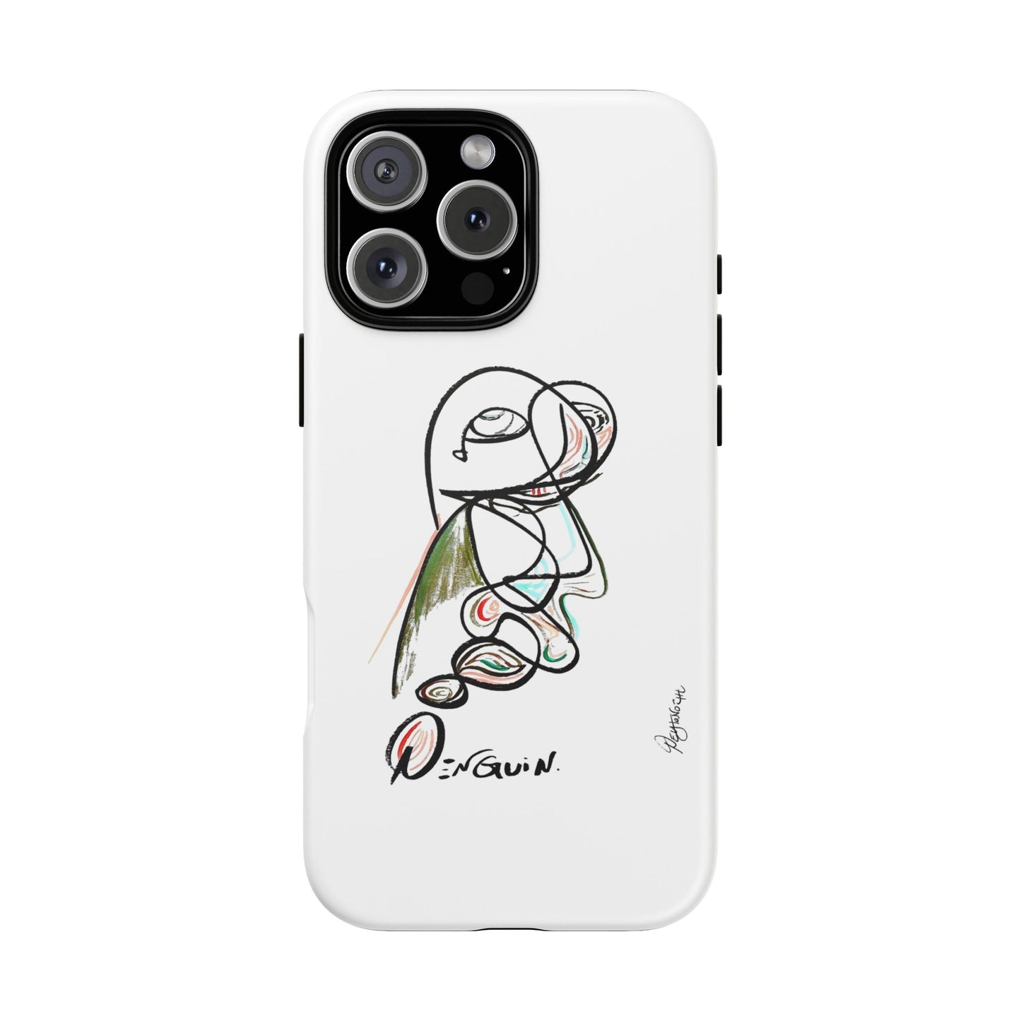 Mr. Penguin Phone Case