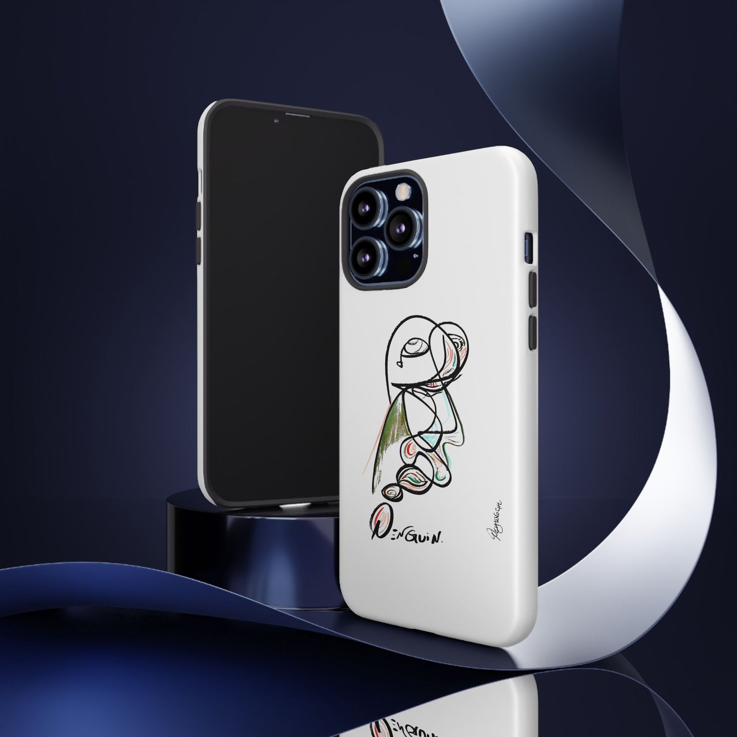 Mr. Penguin Phone Case