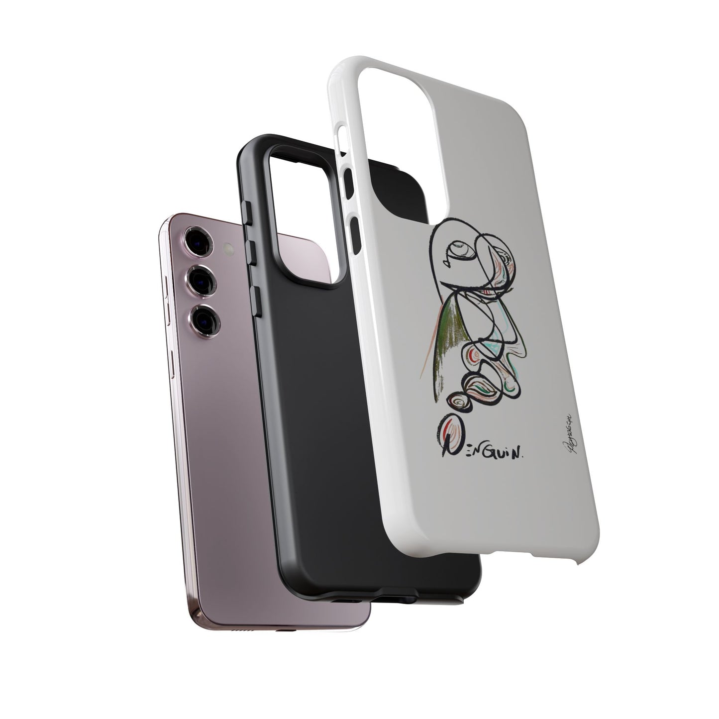 Mr. Penguin Phone Case