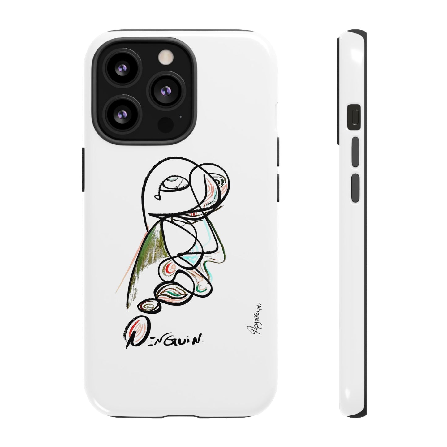 Mr. Penguin Phone Case
