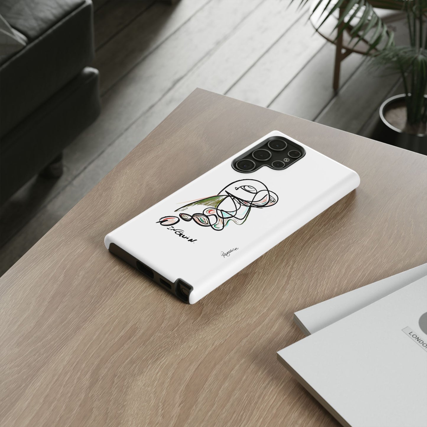 Mr. Penguin Phone Case