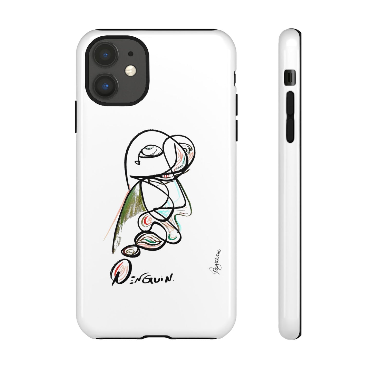 Mr. Penguin Phone Case