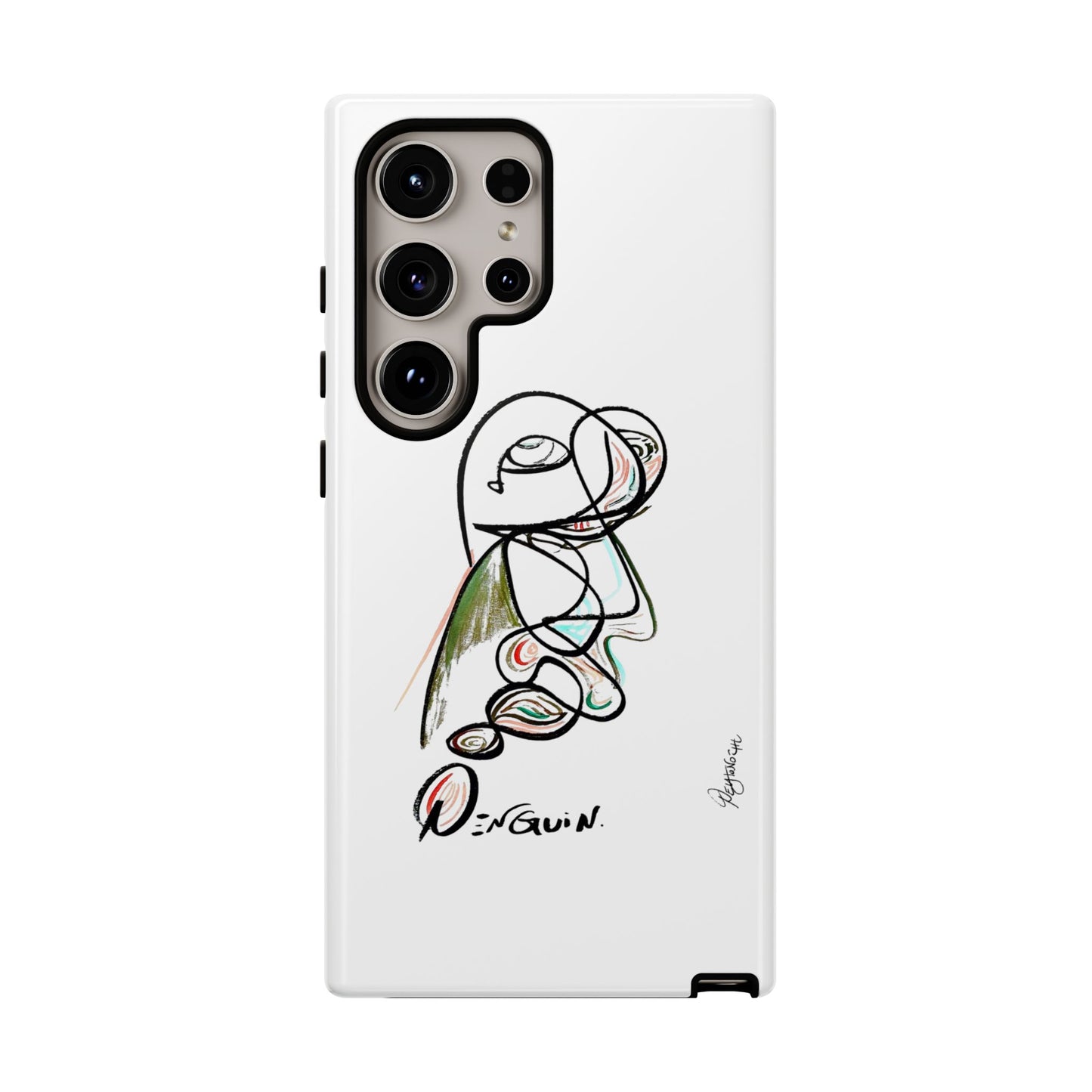 Mr. Penguin Phone Case
