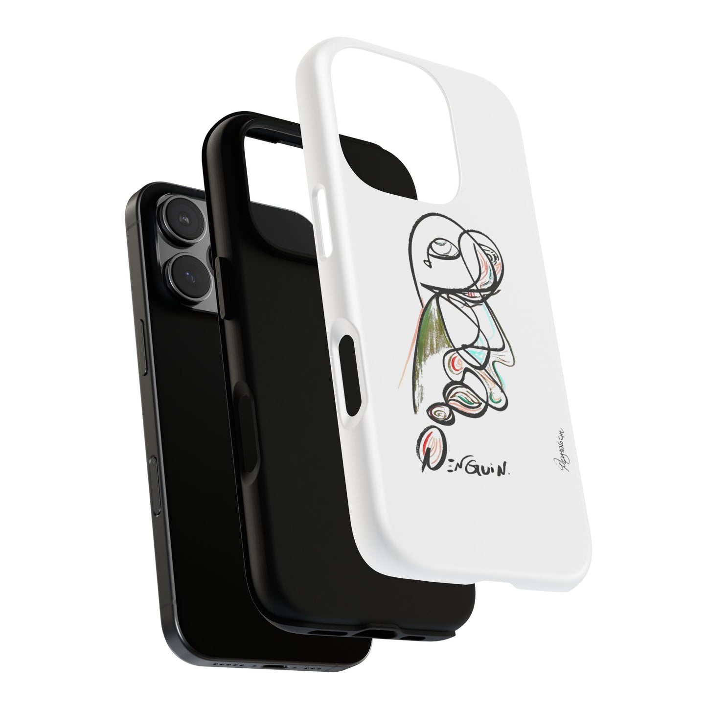 Mr. Penguin Phone Case