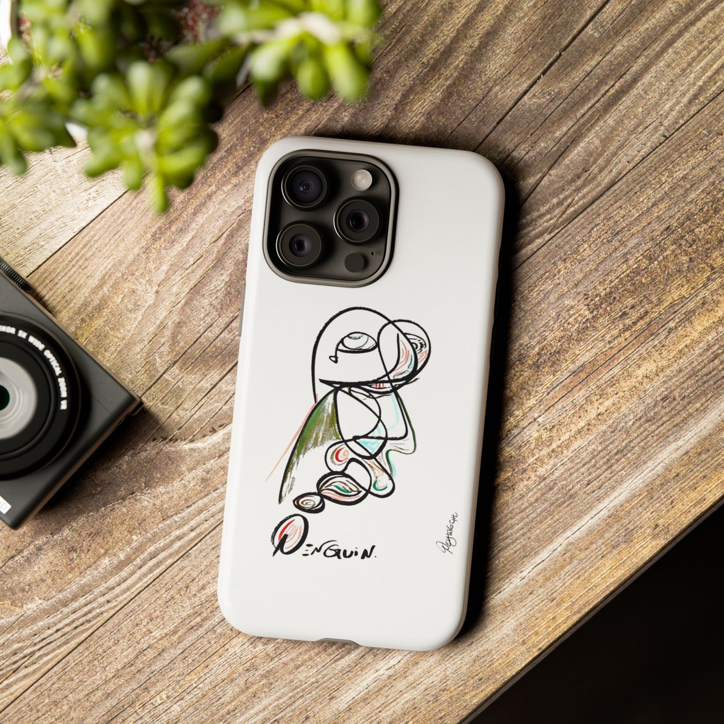 Mr. Penguin Phone Case
