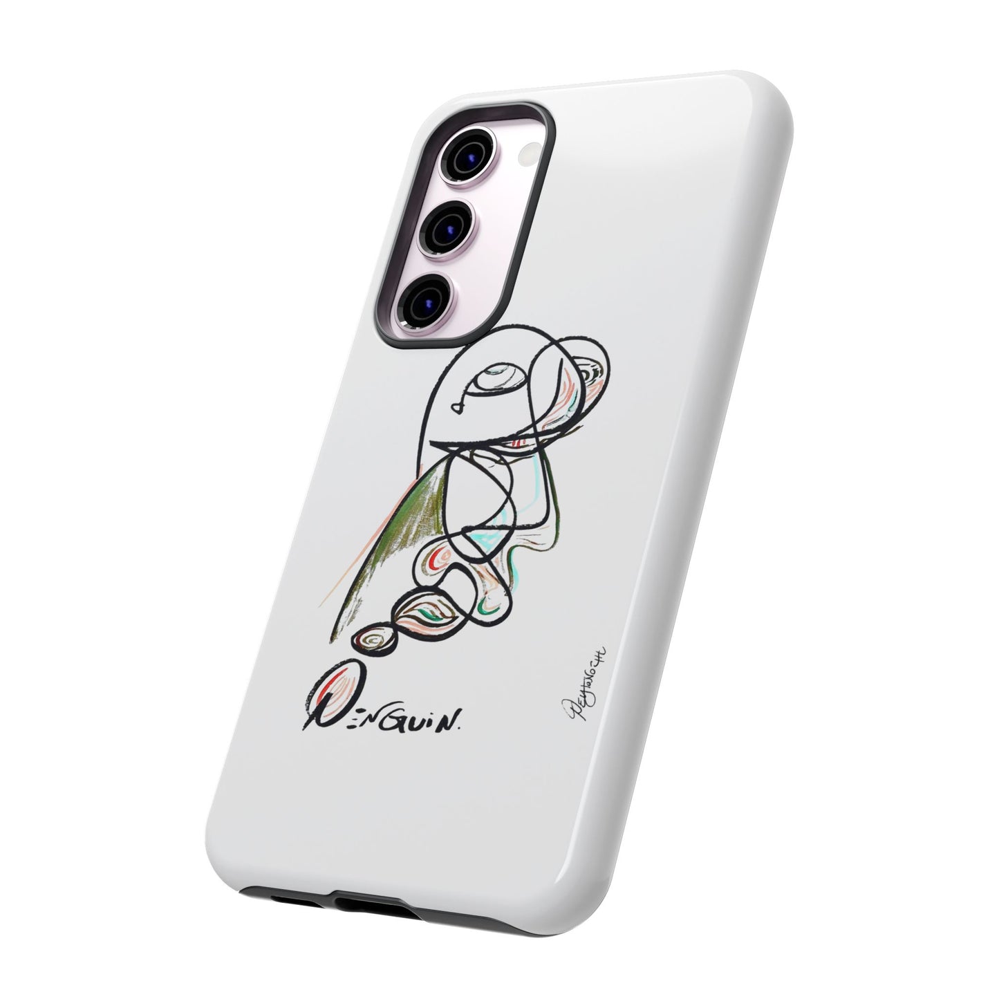 Mr. Penguin Phone Case