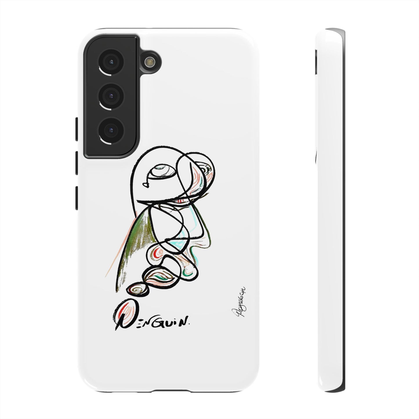 Mr. Penguin Phone Case