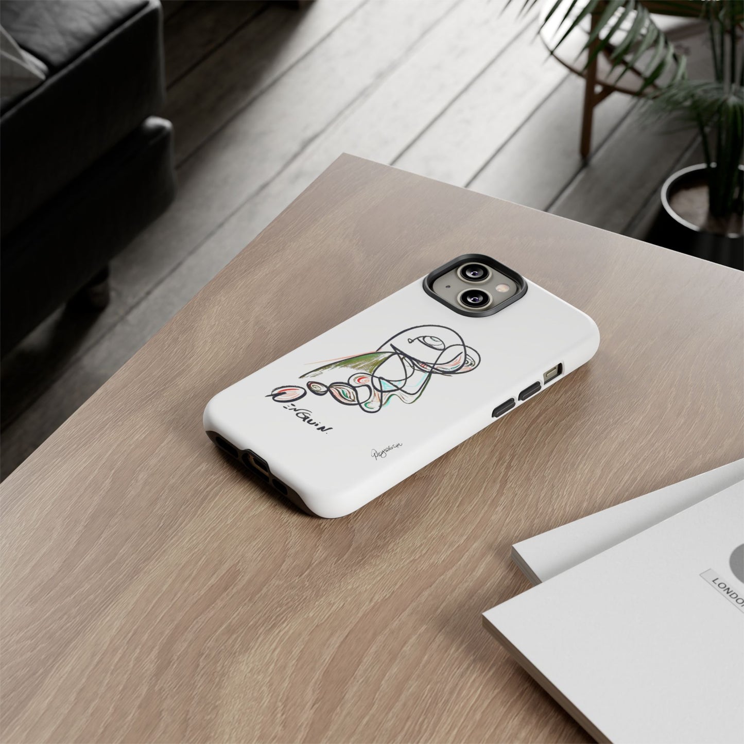 Mr. Penguin Phone Case