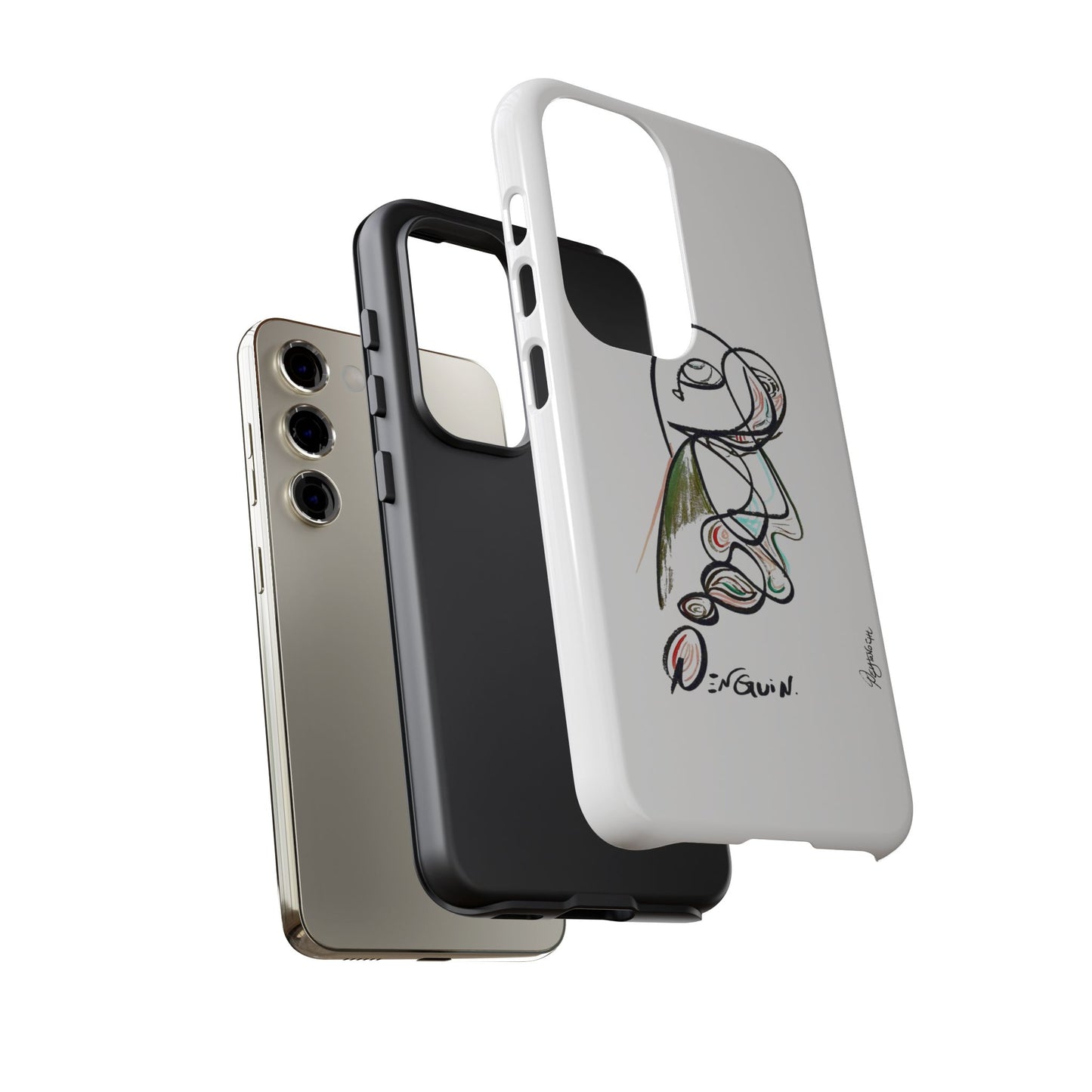 Mr. Penguin Phone Case