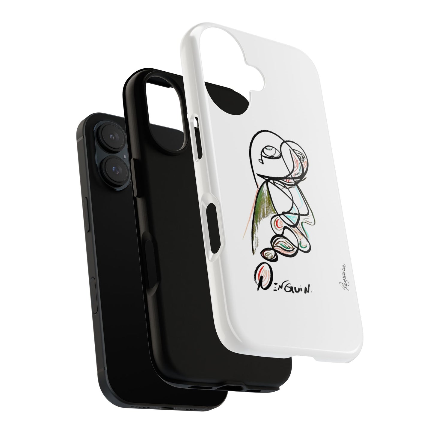 Mr. Penguin Phone Case