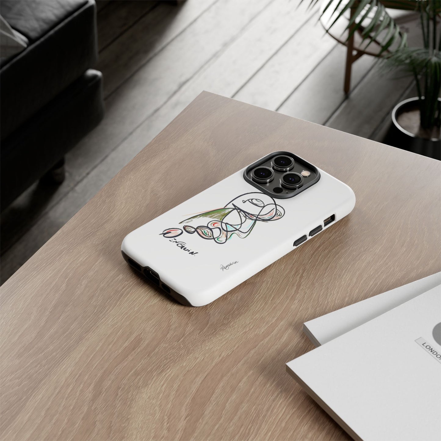 Mr. Penguin Phone Case