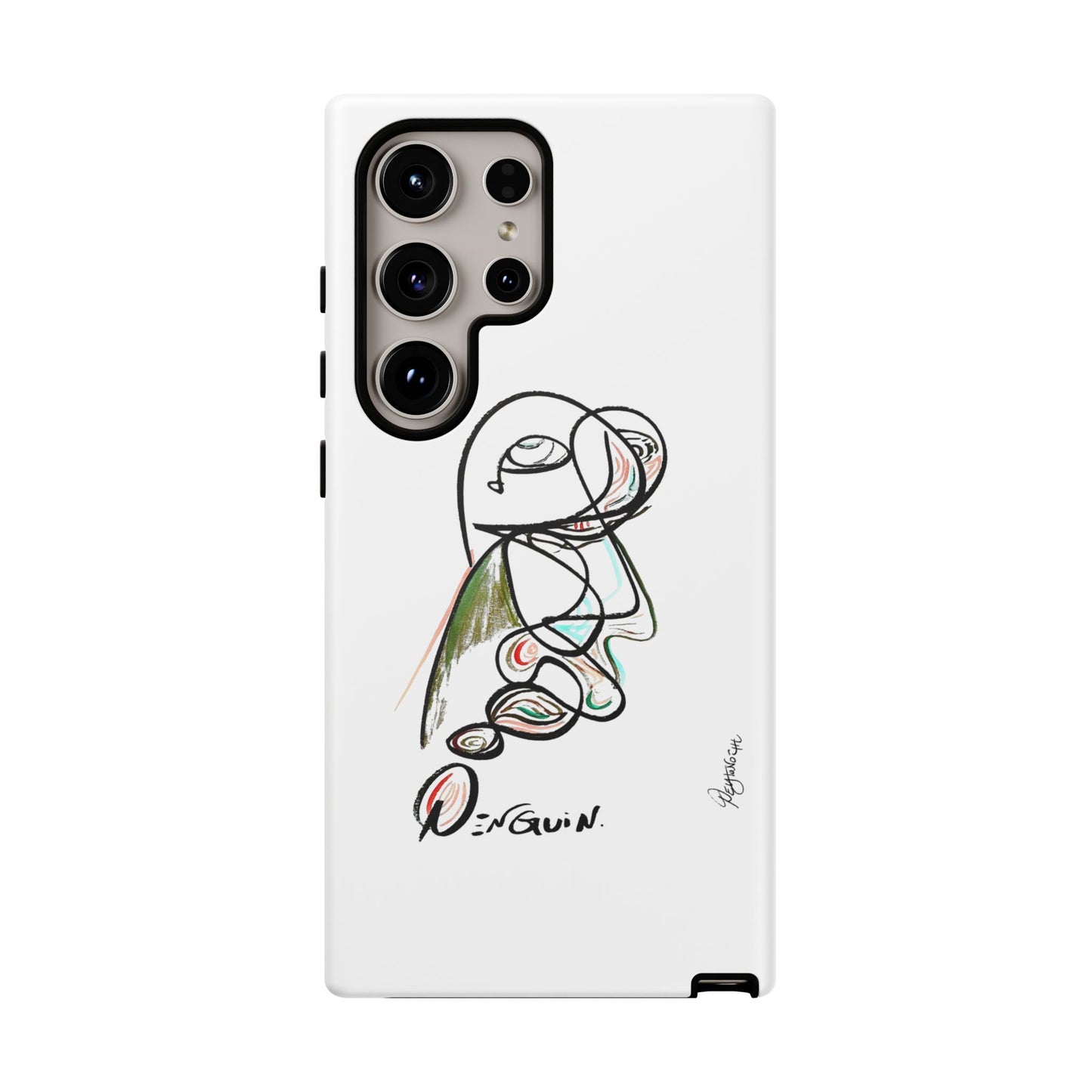 Mr. Penguin Phone Case