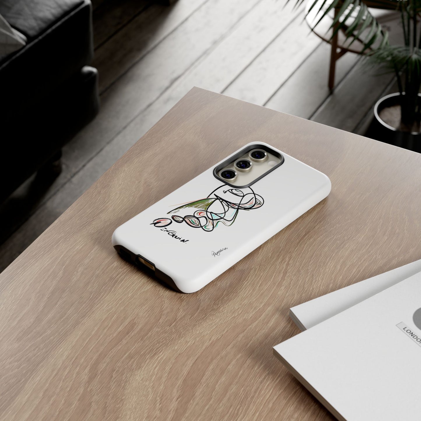 Mr. Penguin Phone Case