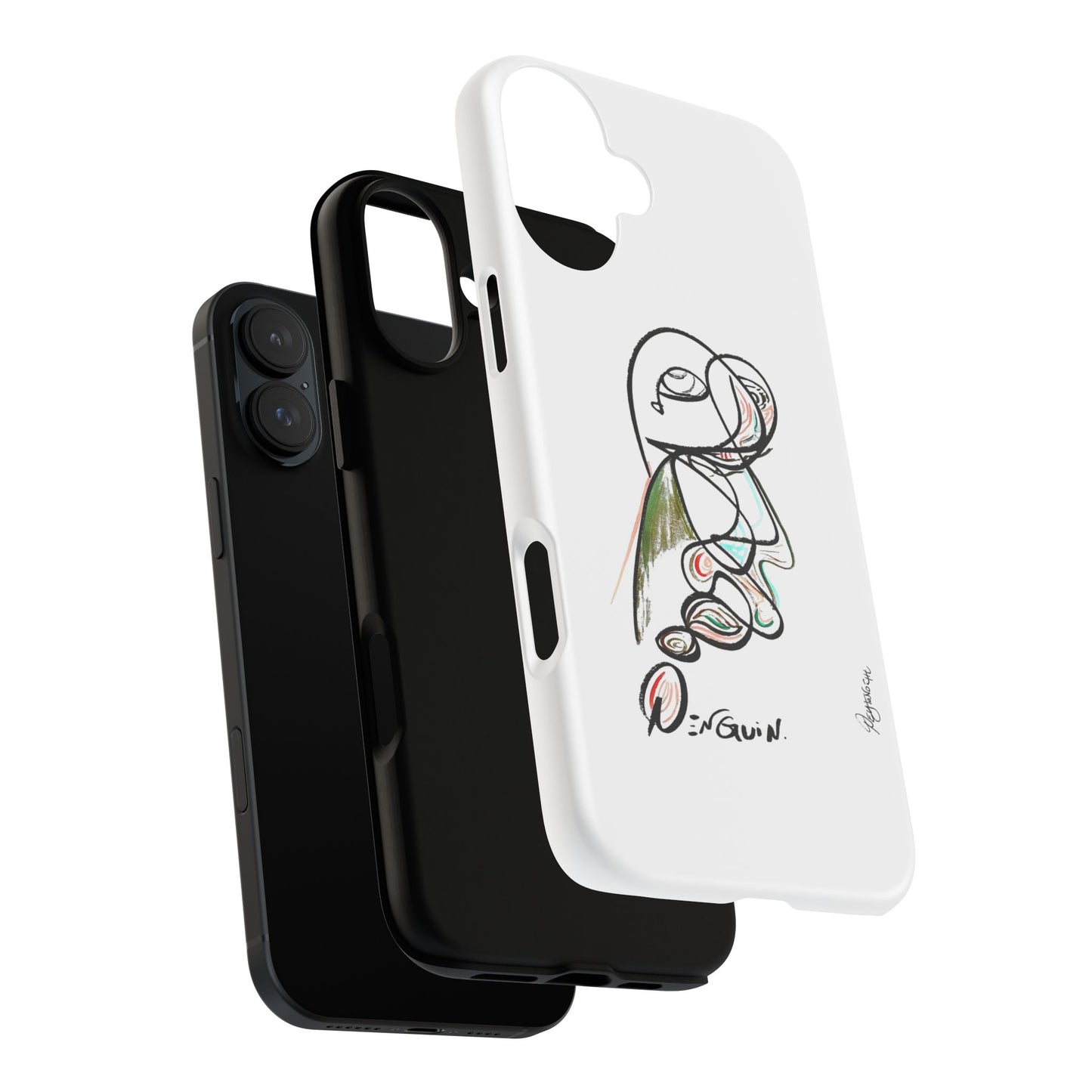 Mr. Penguin Phone Case