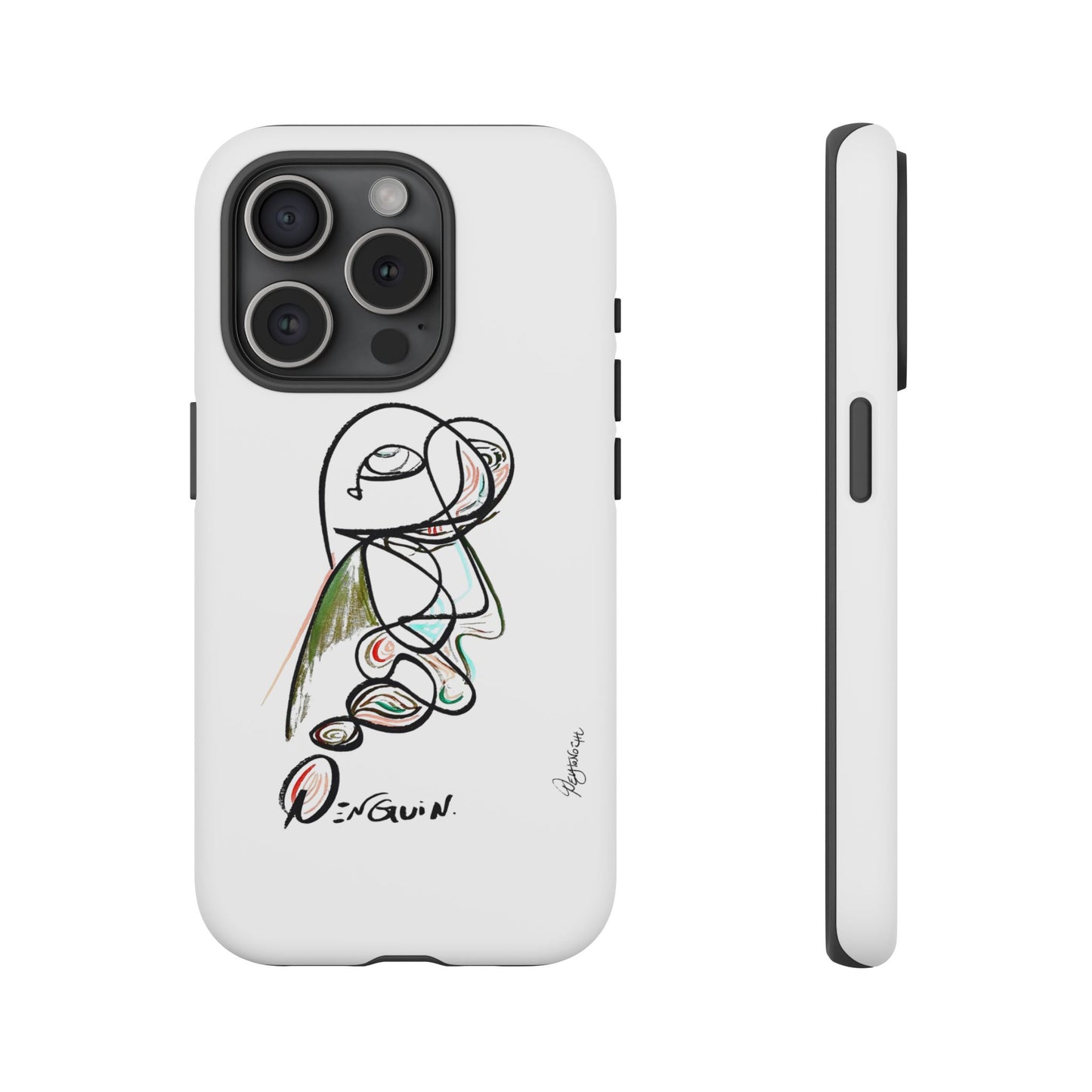 Mr. Penguin Phone Case