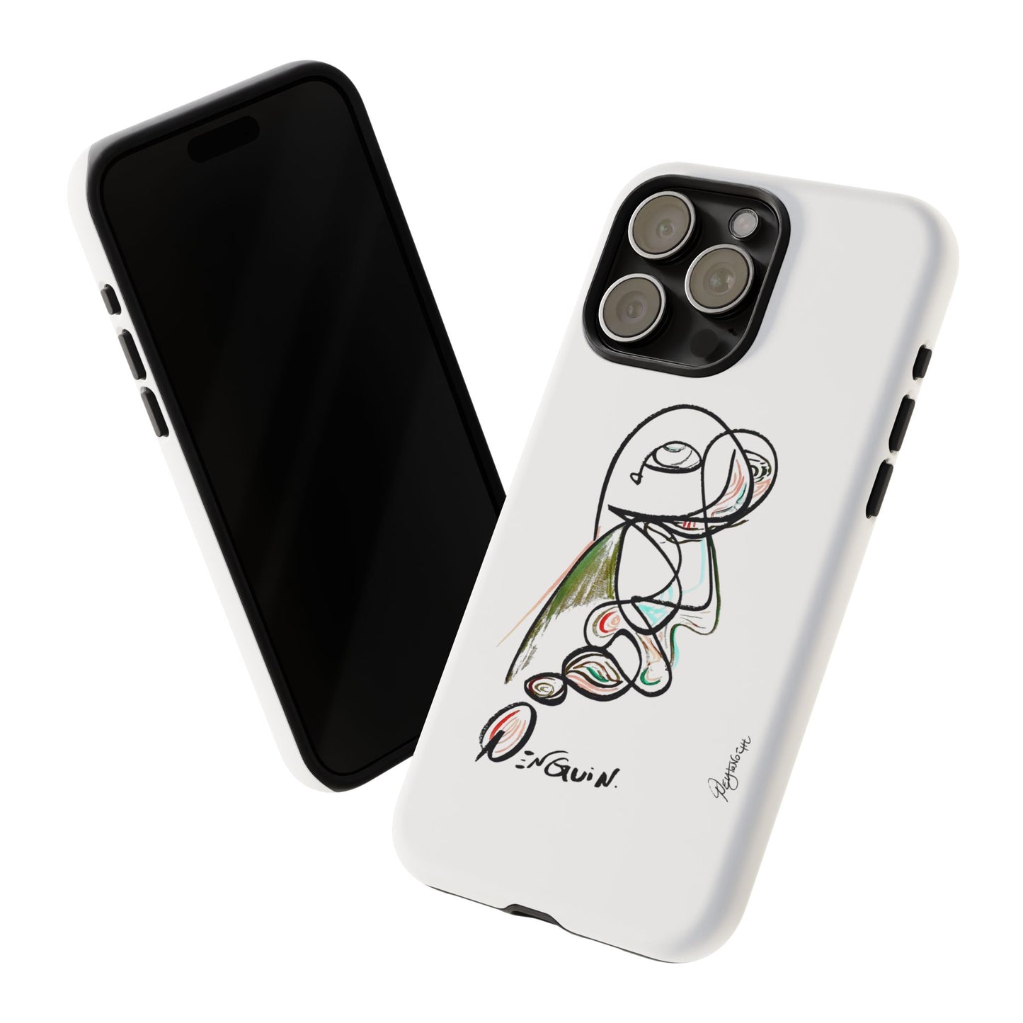 Mr. Penguin Phone Case