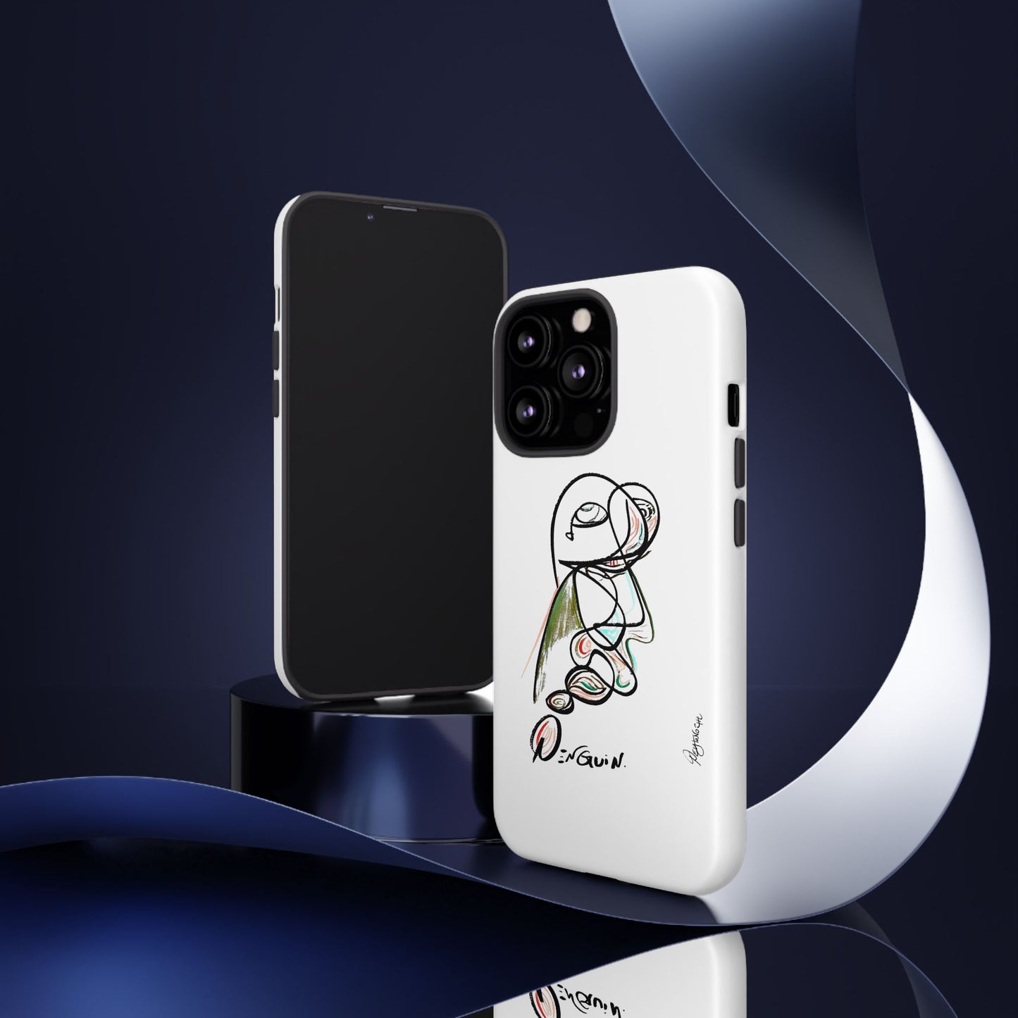 Mr. Penguin Phone Case