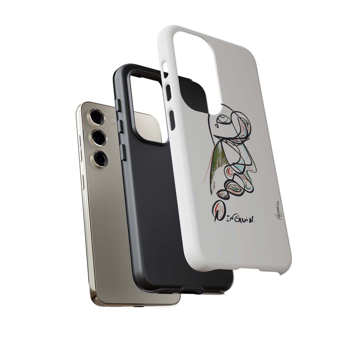 Mr. Penguin Phone Case