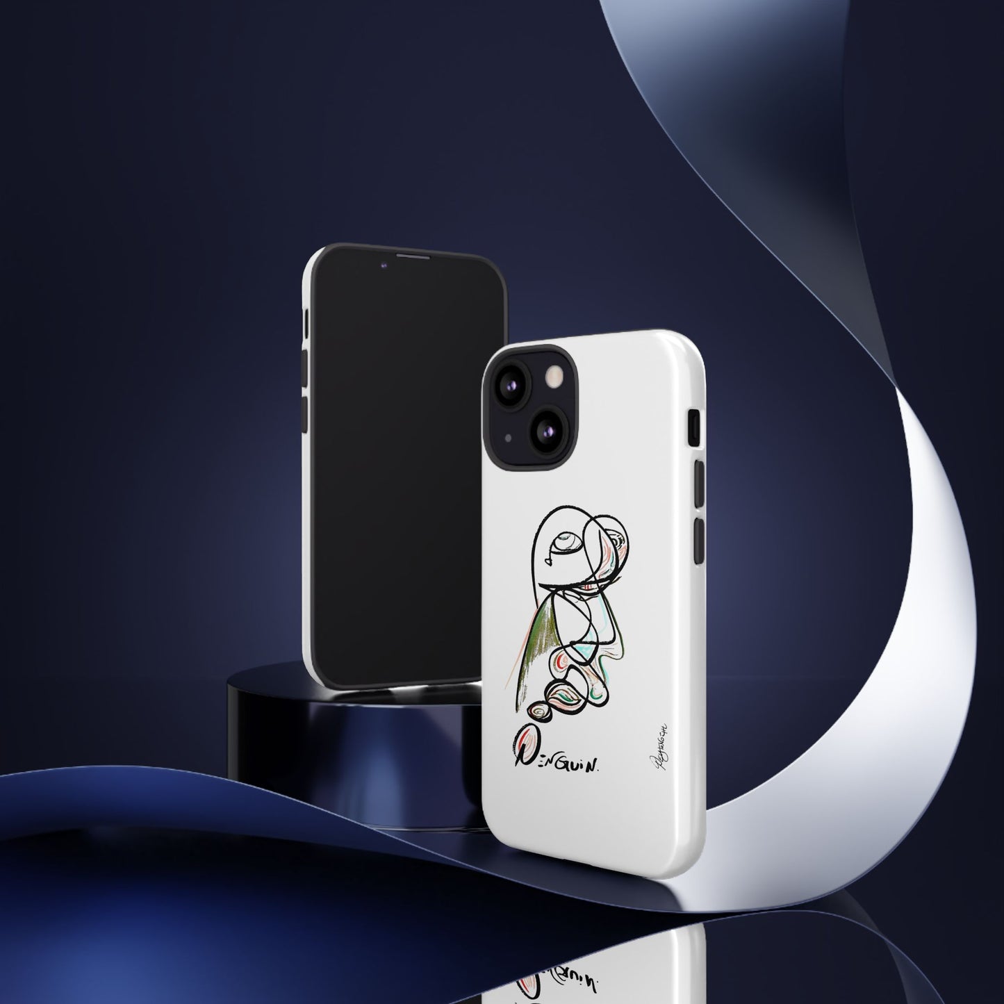 Mr. Penguin Phone Case