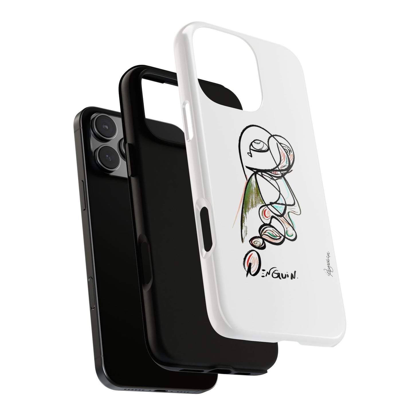 Mr. Penguin Phone Case