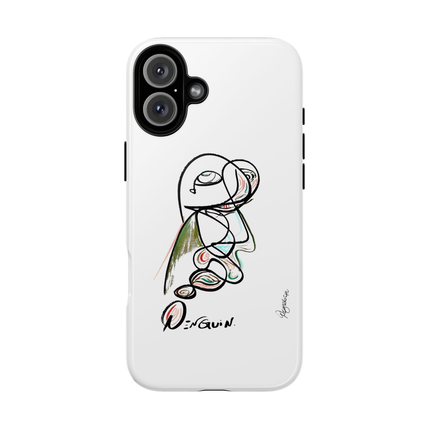 Mr. Penguin Phone Case