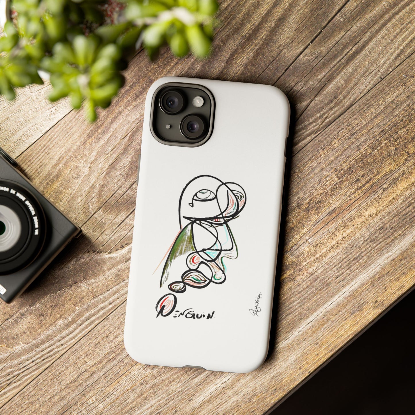 Mr. Penguin Phone Case