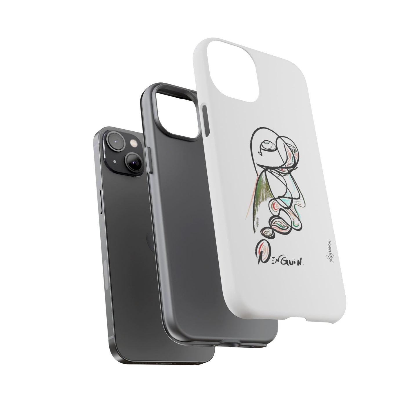 Mr. Penguin Phone Case