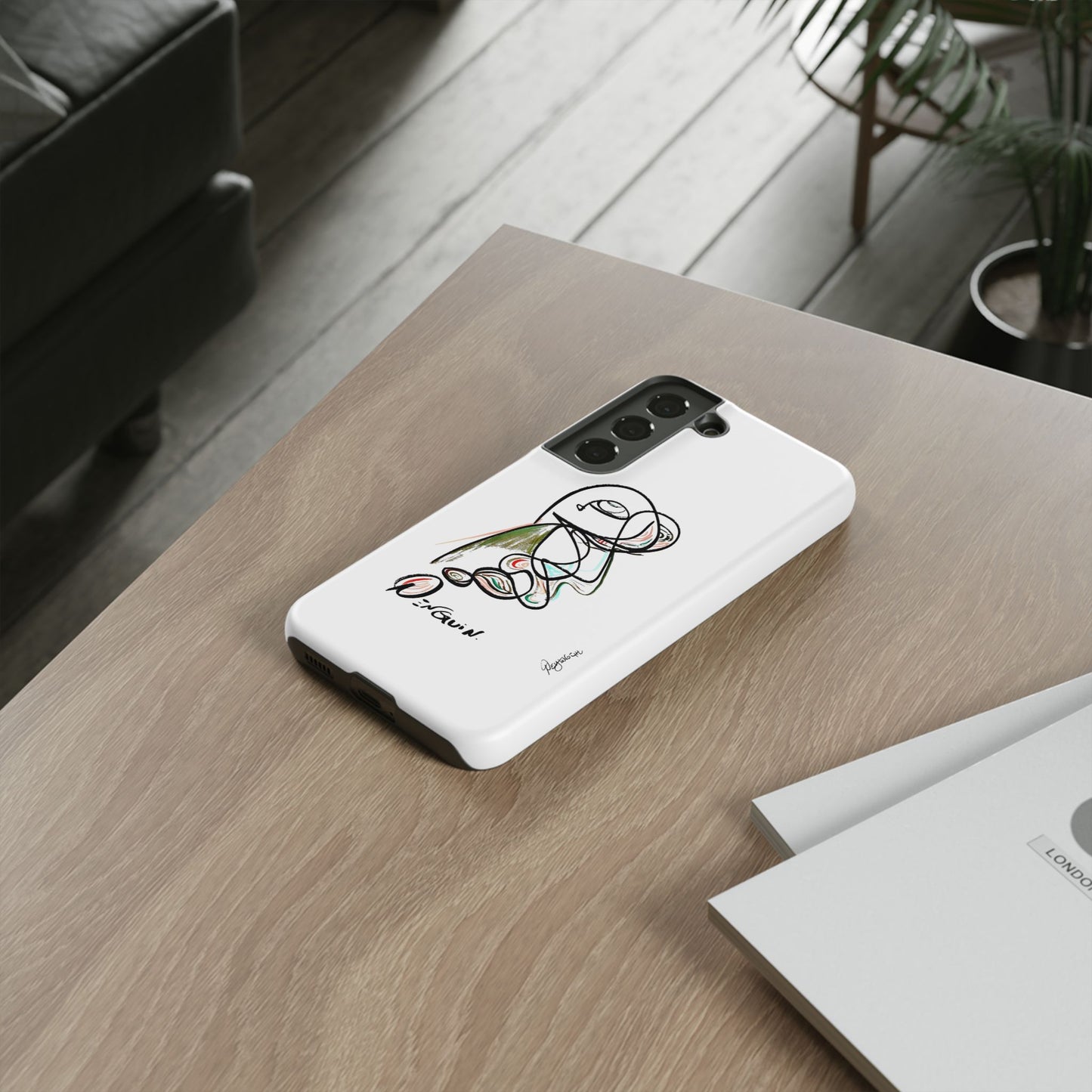 Mr. Penguin Phone Case