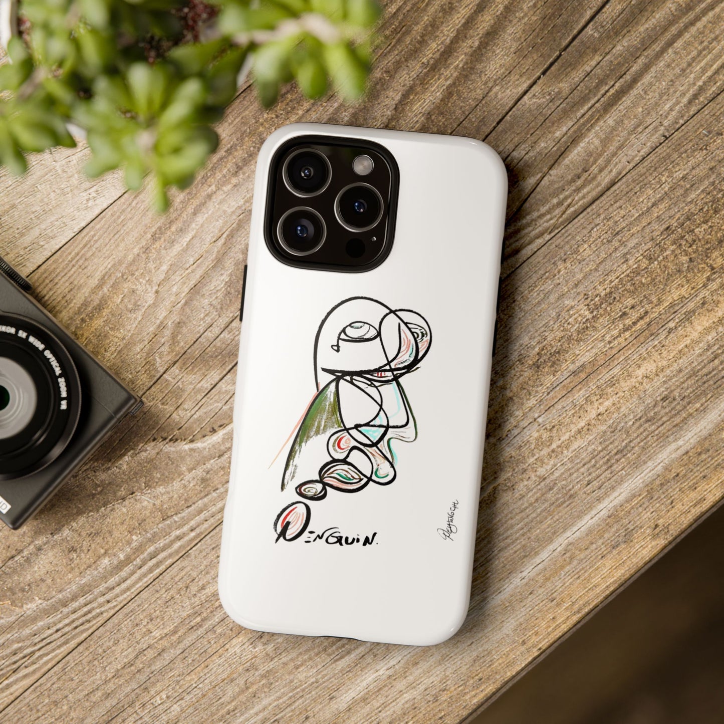 Mr. Penguin Phone Case